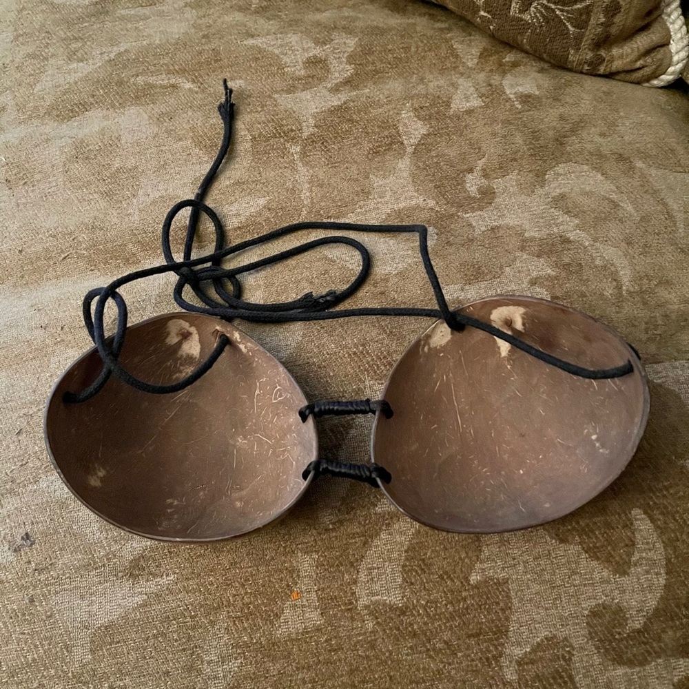 Real Coconut Bikini top - Picture 2 of 2
